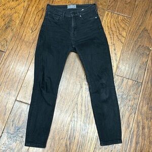 Everlane high rise cropped jeans